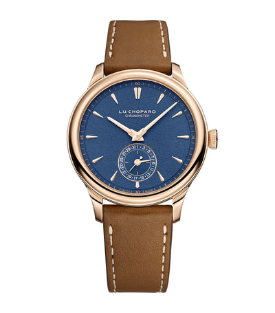 Harrods Chopard L.U.C Quattro Mark IV Rose Gold Watch 39mm- Buy online at McGrocer