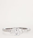SHAY white gold diamond solitaire marquise ring, imported from the UK