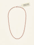 Cartier Santos necklace in 18ct rose gold, medium 56cm (British brand)