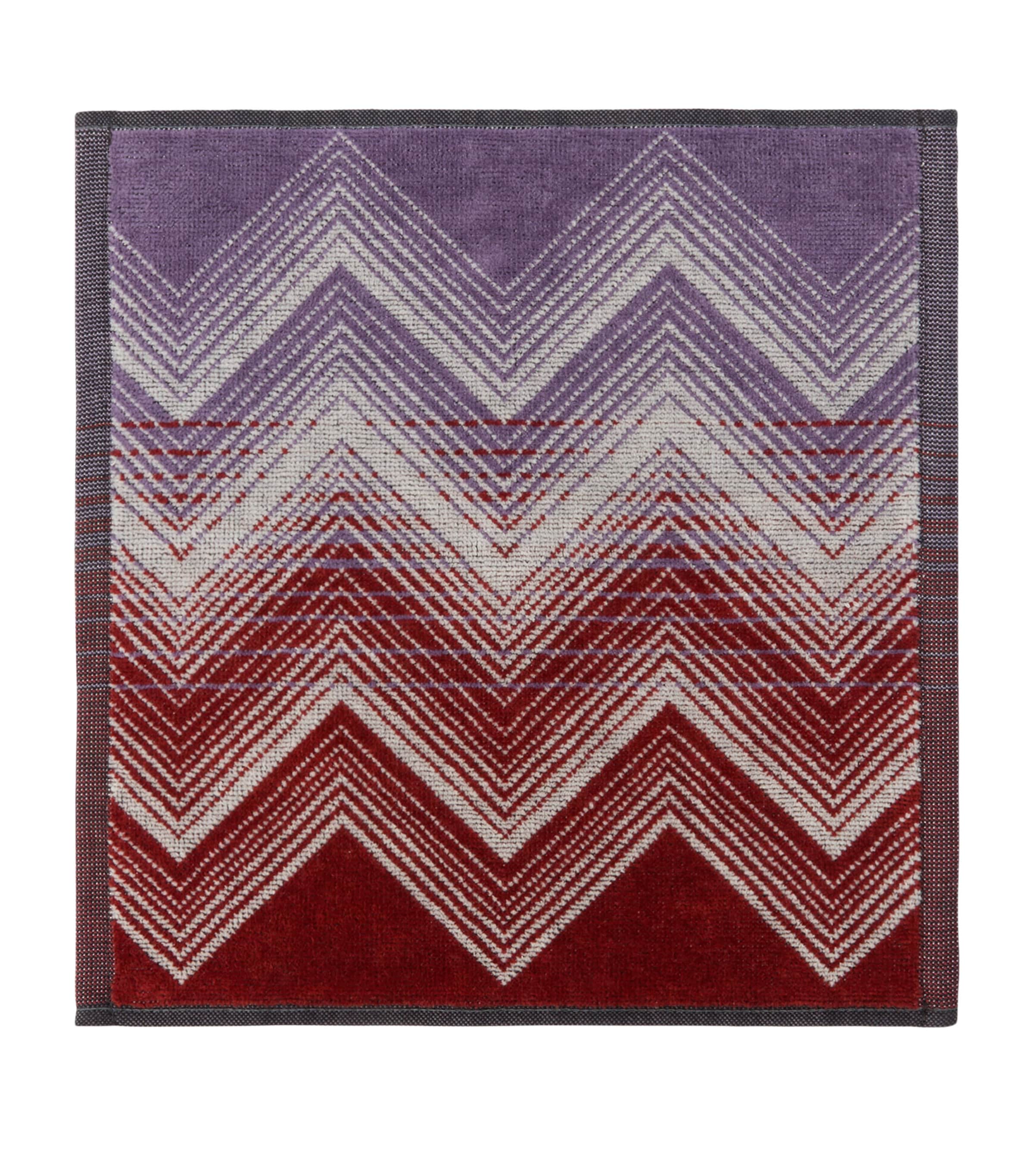 Missoni Home Marea facecloths set of 6 30cm - British product