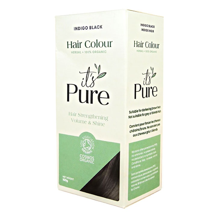 It's Pure Organic Herbal Hair Colour Chestnut 110g Henna Holland&Barrett   