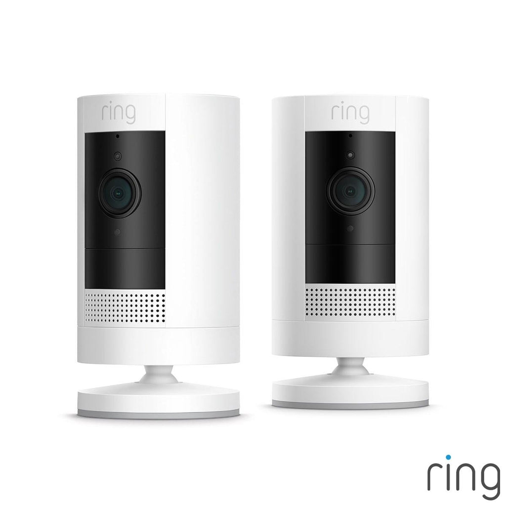 Ring Plug-In Stick Up Cam 2 Pack in White