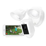 Ring hardwired floodlight camera white 2-pack (British brand)