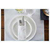 White Dunisoft Large Luxury Paper Napkins   20 per pack GOODS M&S   