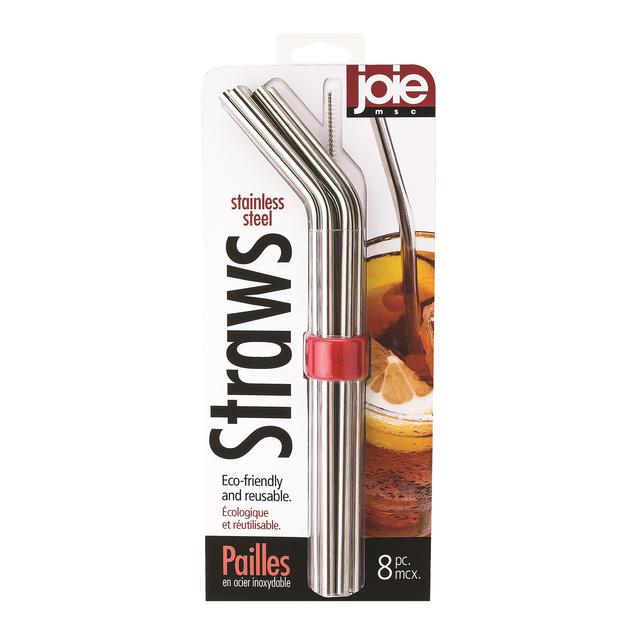 Joie Metal Straws   6 per pack GOODS M&S   