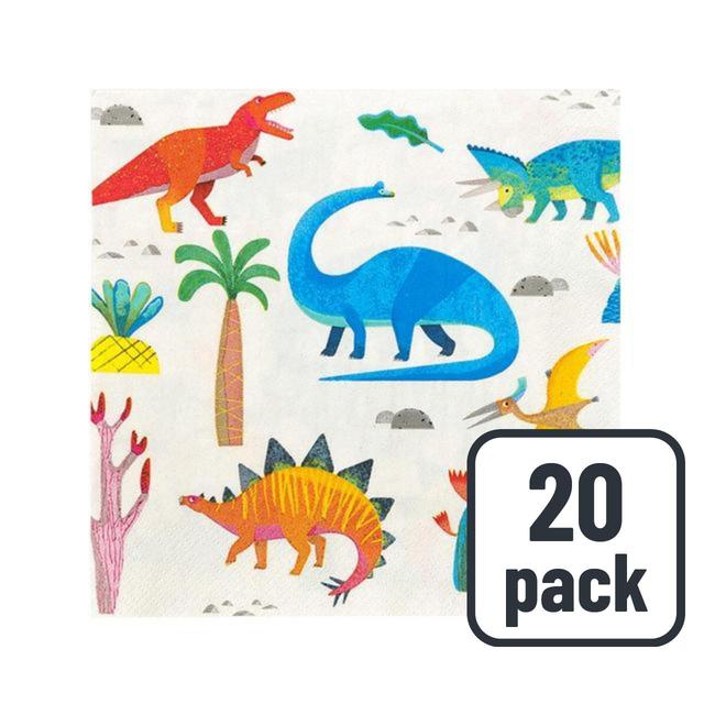 Dinosaur Paper Napkins   20 per pack GOODS M&S   