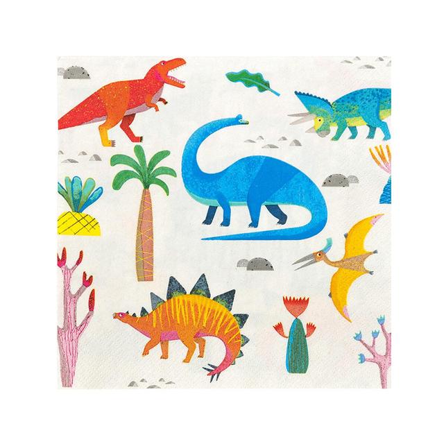 Dinosaur Paper Napkins   20 per pack