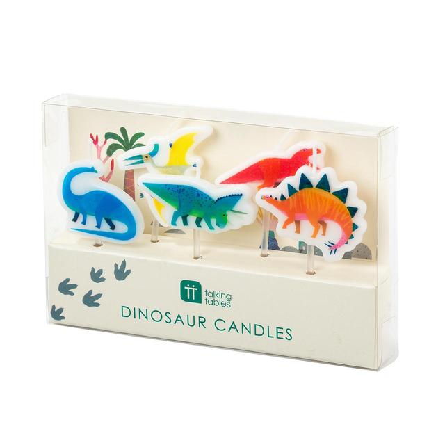 Dinosaur Birthday Candles   5 per pack GOODS M&S   