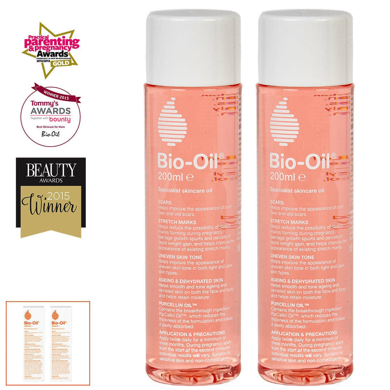 Bio-Oil body oil 2 x 200ml - British product