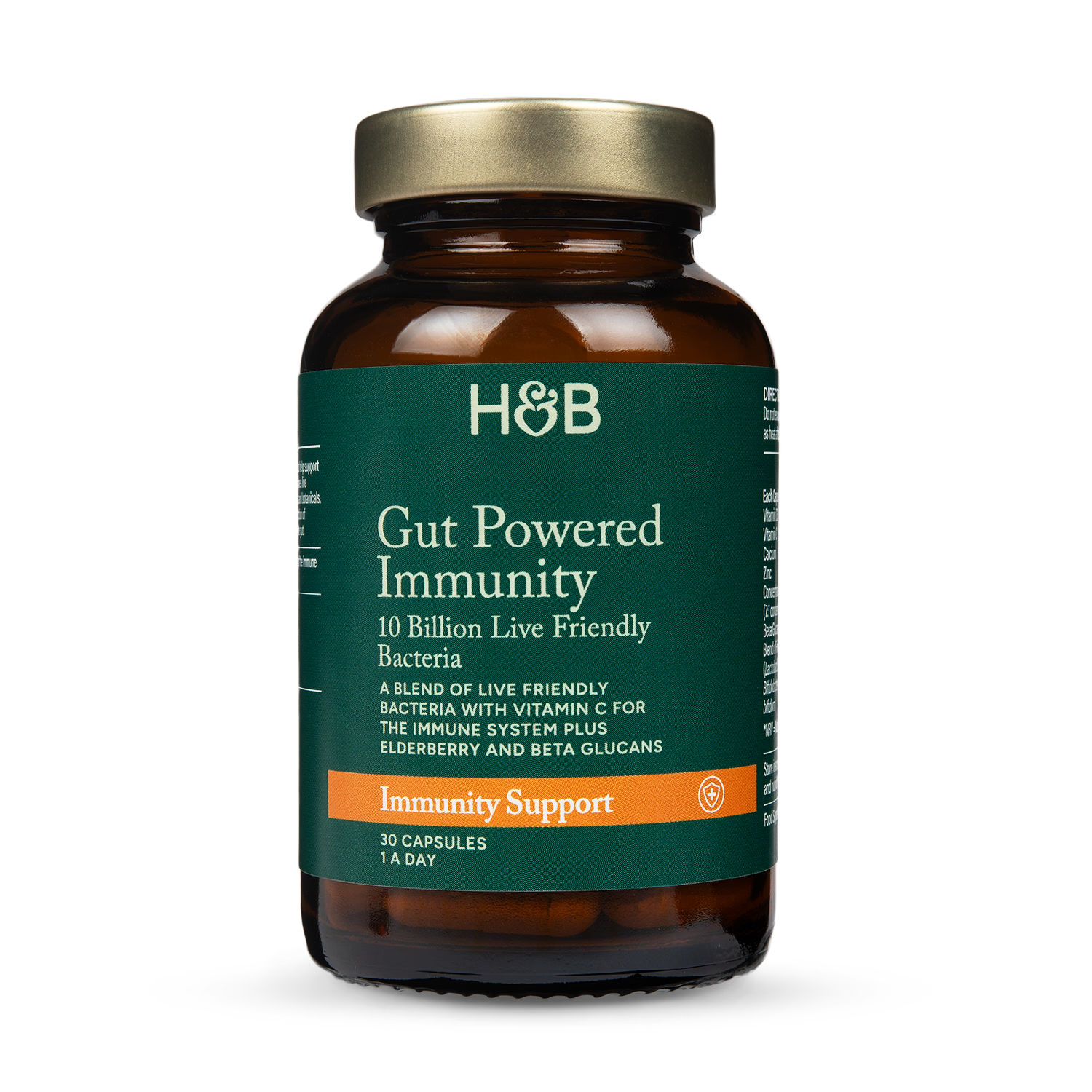 Holland Barrett Gut Powered Immune Support 30 Capsules