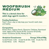 Lily's Kitchen Woofbrush Natural Daily Dental Chew Medium Dog Multipack   196g GOODS M&S   