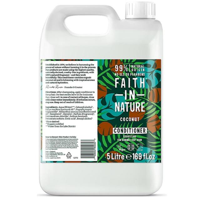 Faith in Nature Coconut Conditioner   5L GOODS M&S   