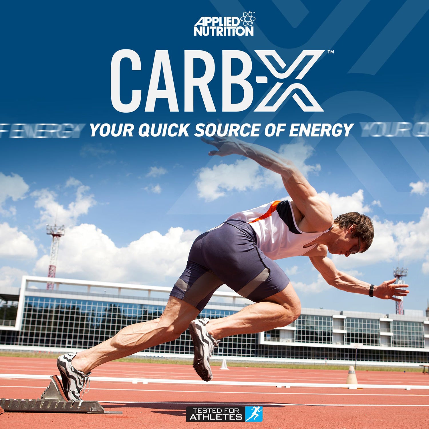 Applied Nutrition Carb X Orange Burst 1.2kg, imported from the UK
