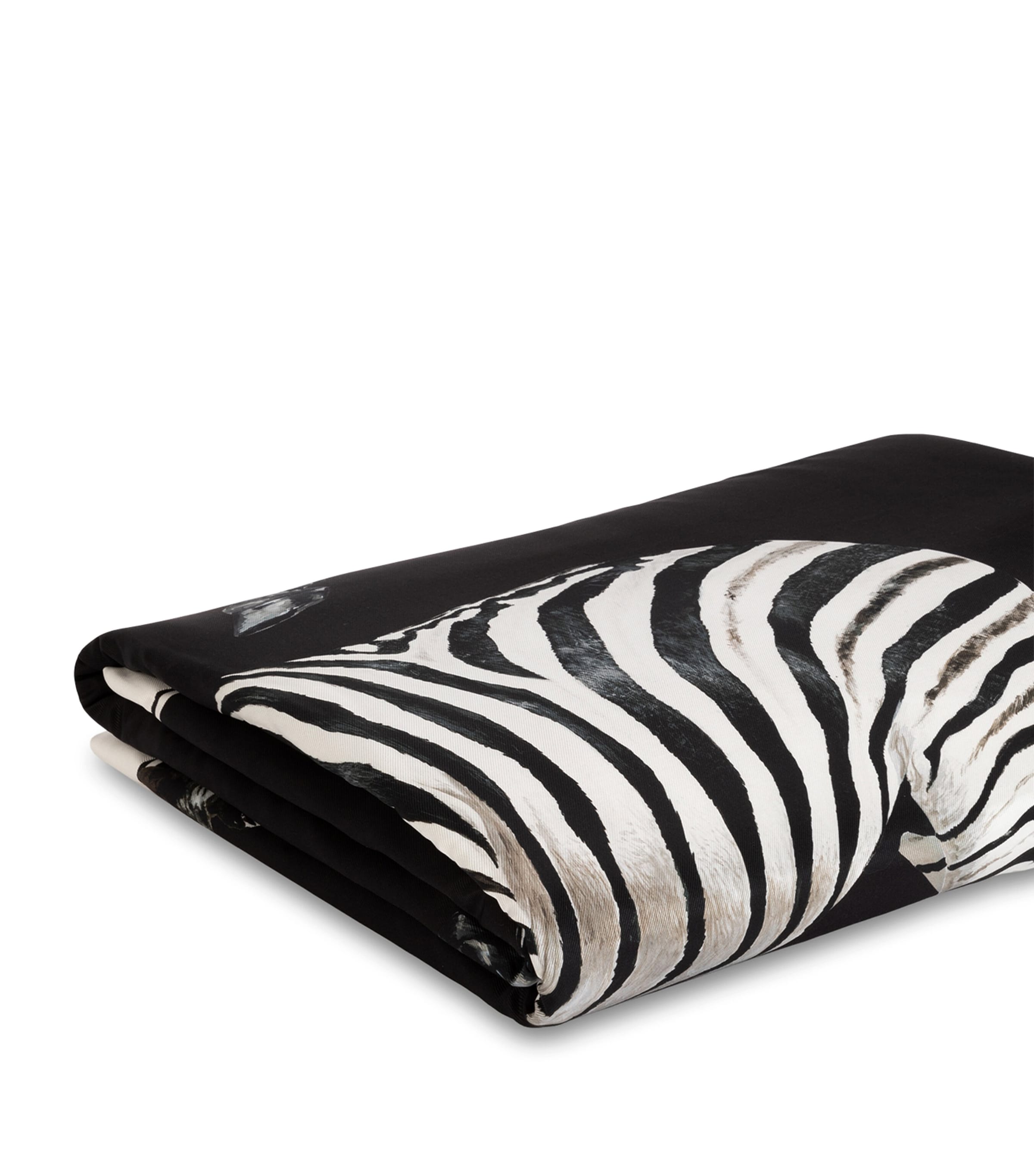 Dolce&Gabbana Casa Silk Zebra Quilted Throw 140cm x 180cm - British product