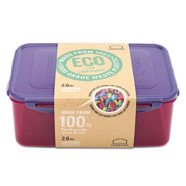 Lock & Lock Eco Rectangular Container 2.6L GOODS M&S   