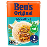 Ben's Original Coconut Microwave Rice   220g GOODS M&S   