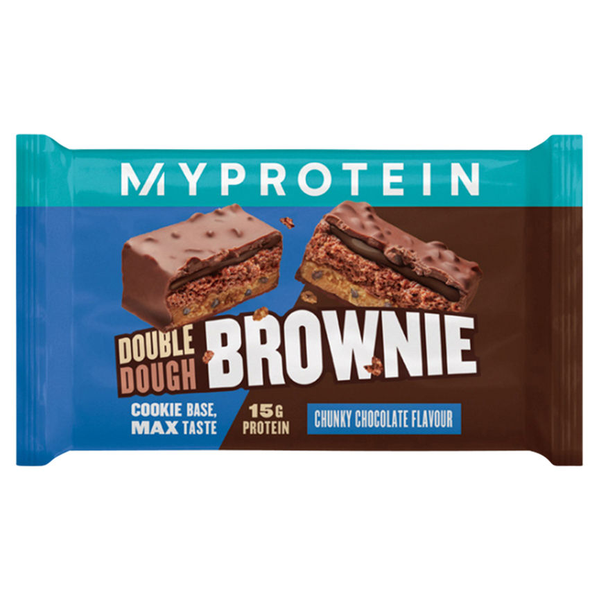 MyProtein  Double Dough Brownie Chunky Chocolate Flavour GOODS ASDA   