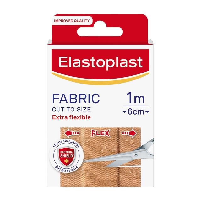 Elastoplast Extra Flexible Cut to Size Breathable Fabric Plaster 1m x 6cm   10 per pack GOODS M&S   