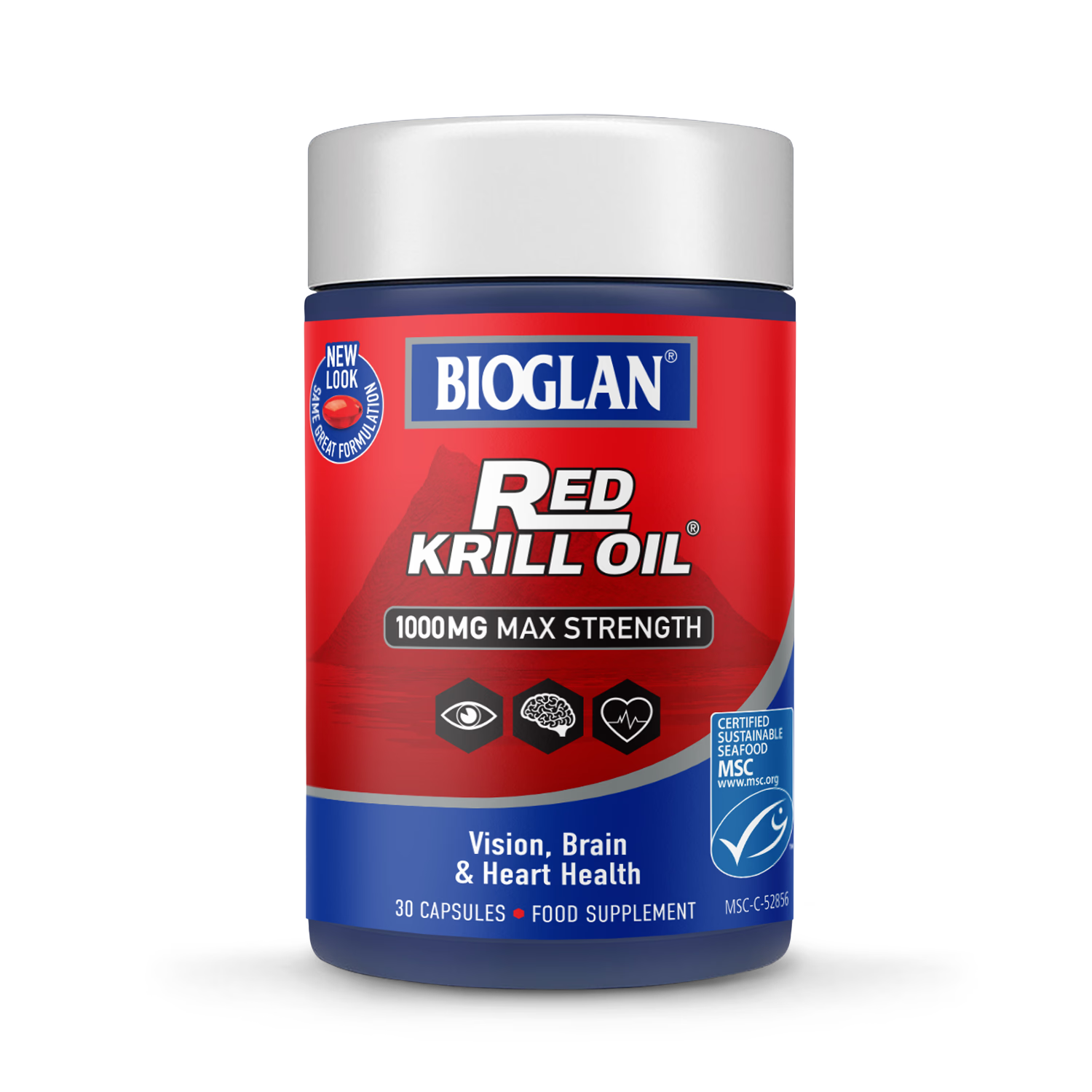 Bioglan Red Krill Oil 1000mg Max Strength 30 Capsules