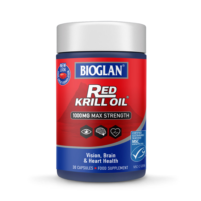 Bioglan Red Krill Oil 1000mg Max Strength 30 Capsules