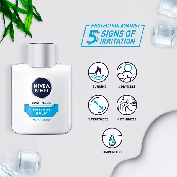 NIVEA MEN Sensitive Cooling Post Shave Balm, 100ml GOODS Superdrug   