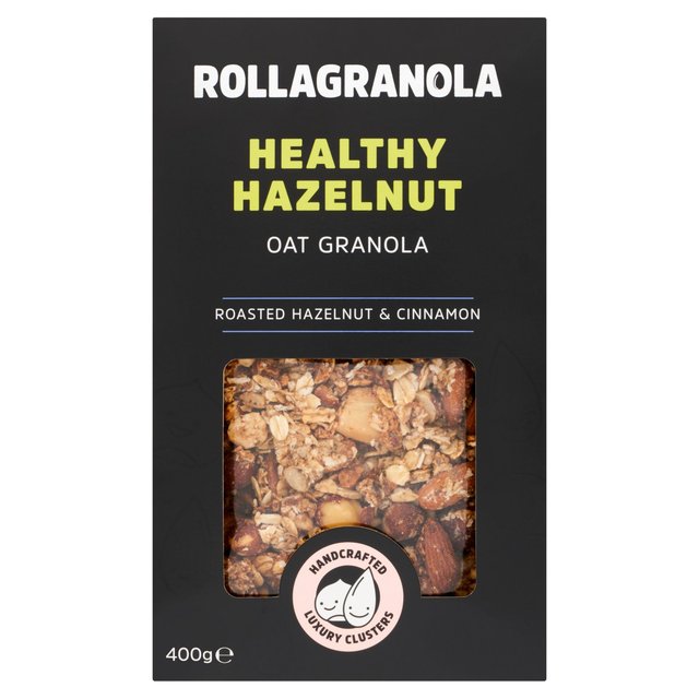 Rollagranola Healthy Hazelnut Oat Granola   400g