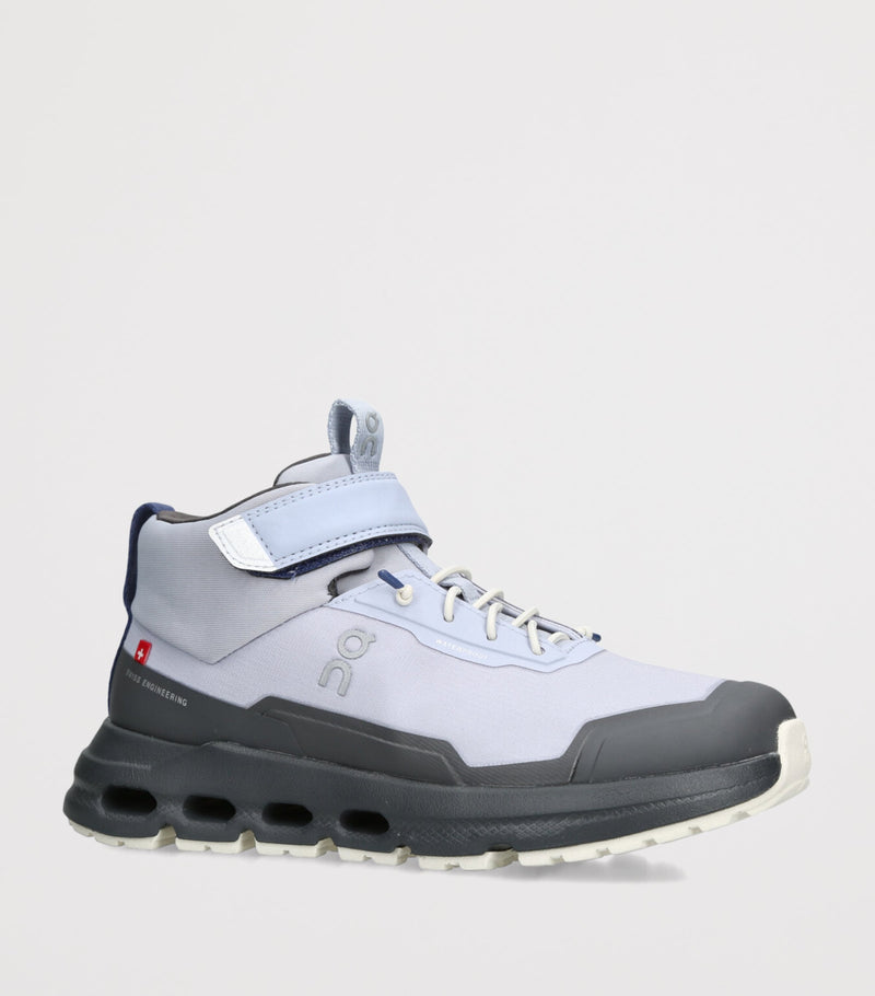 ON Running Waterproof Cloudhero Mid Trainers for kids, imported from the UK