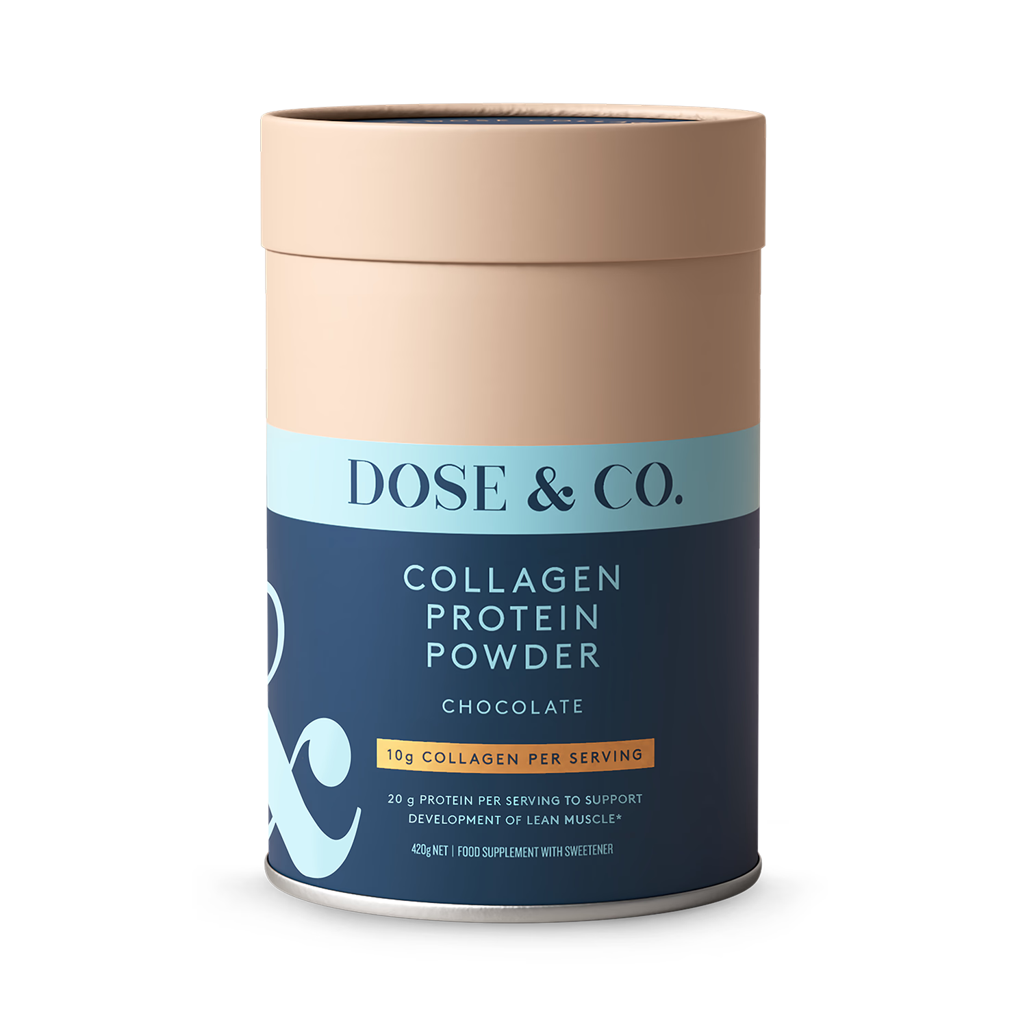 Dose Co Collagen Protein Powder Chocolate 420g