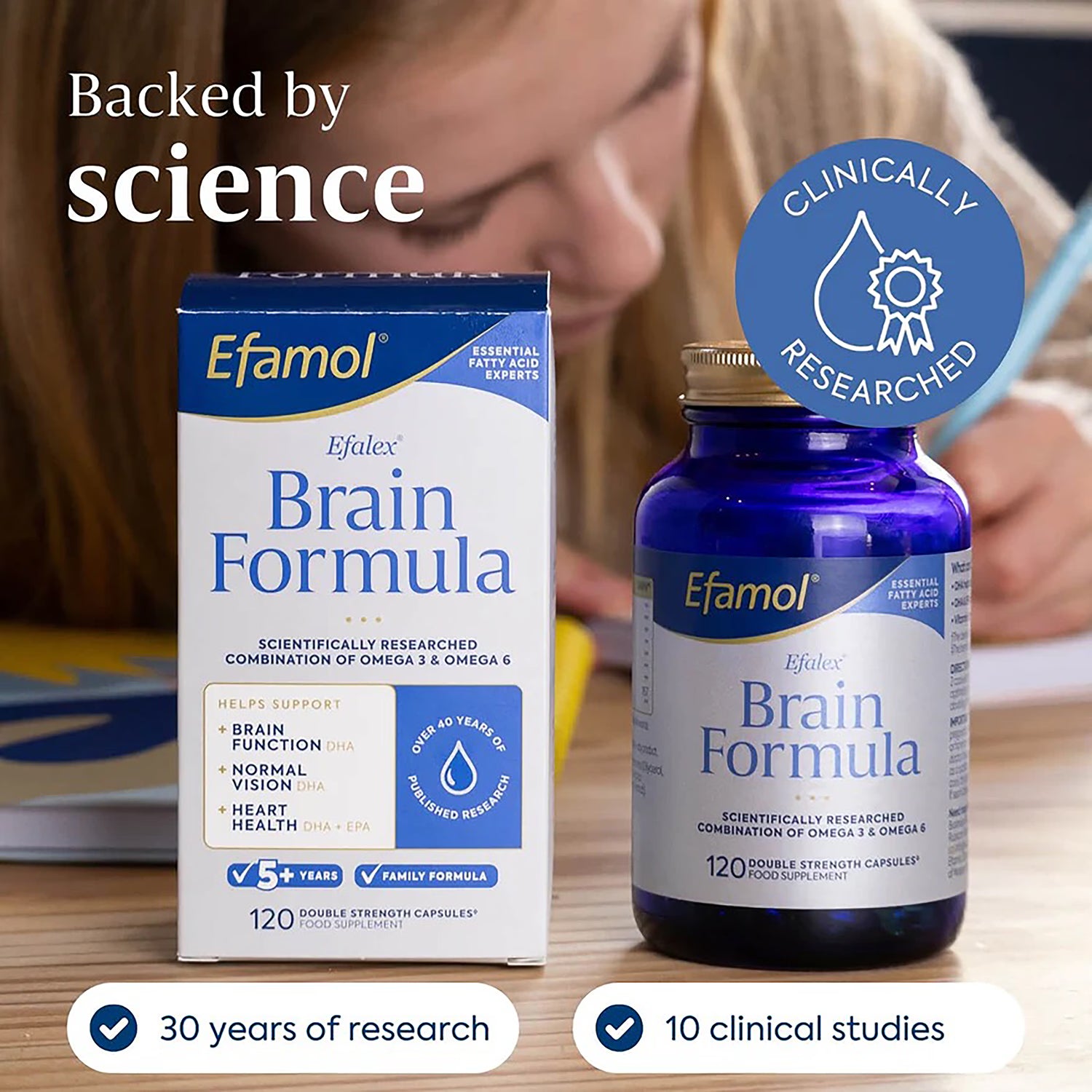 Efalex Brain Formula 60 capsules - British product