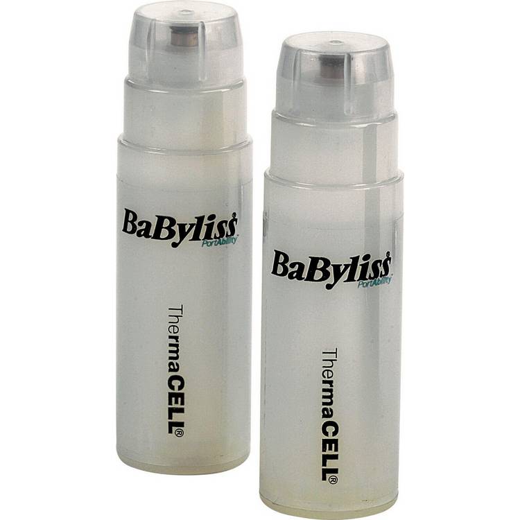 BaByliss gas energy cells refills 2 pack (British brand)