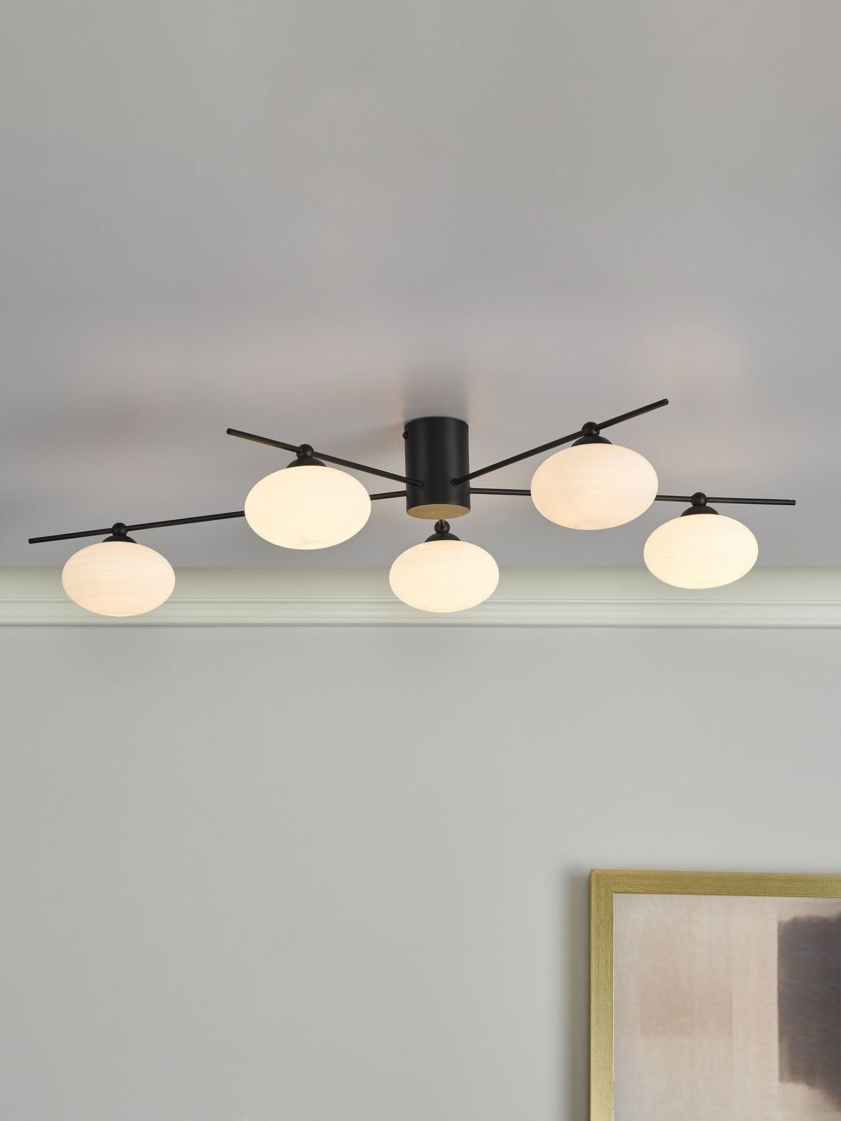 Dar Lighting Black Jasper Deckenleuchte (britische Marke)