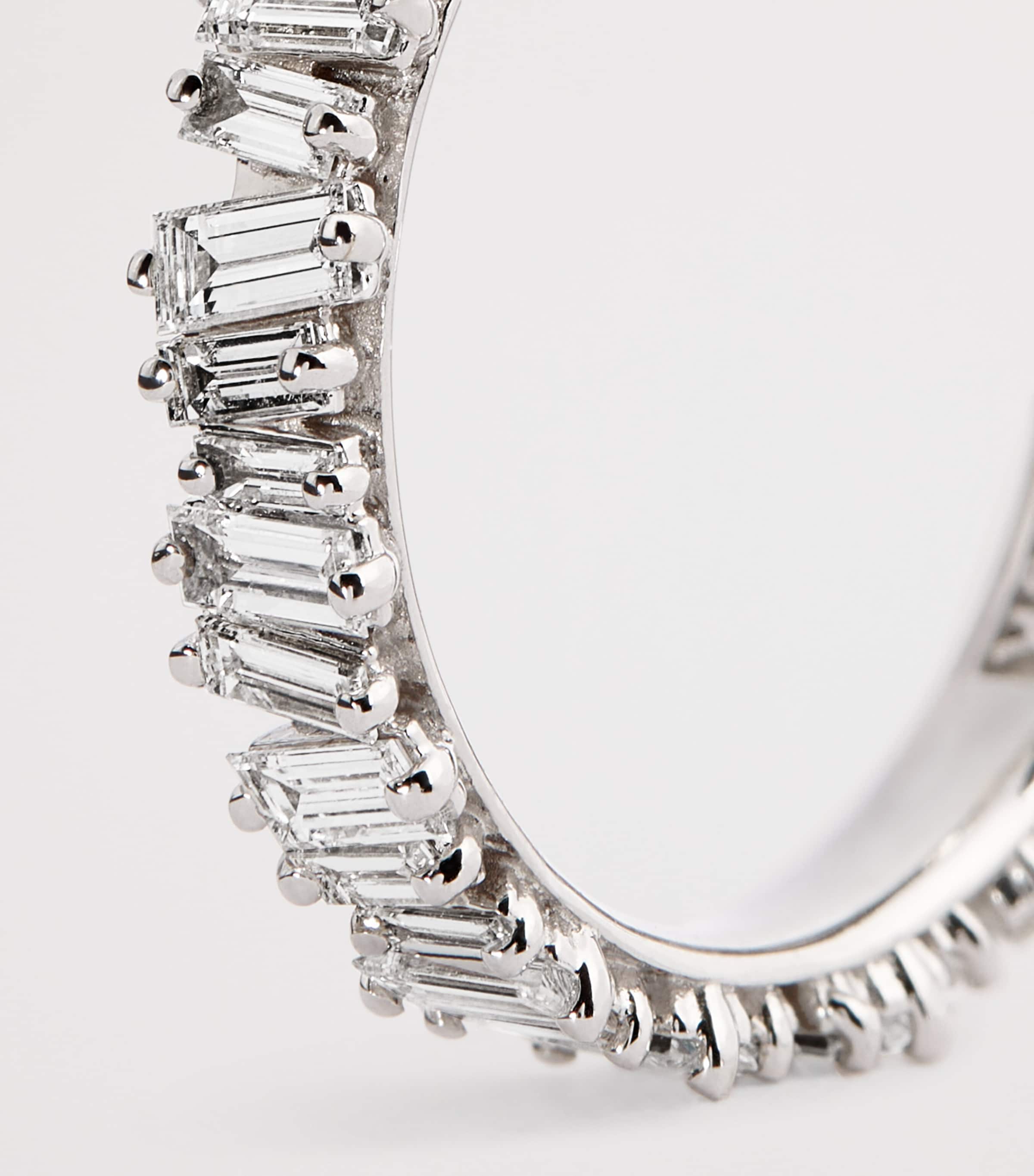Suzanne Kalan white gold diamond eternity ring - British product