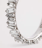 Suzanne Kalan white gold diamond eternity ring - British product