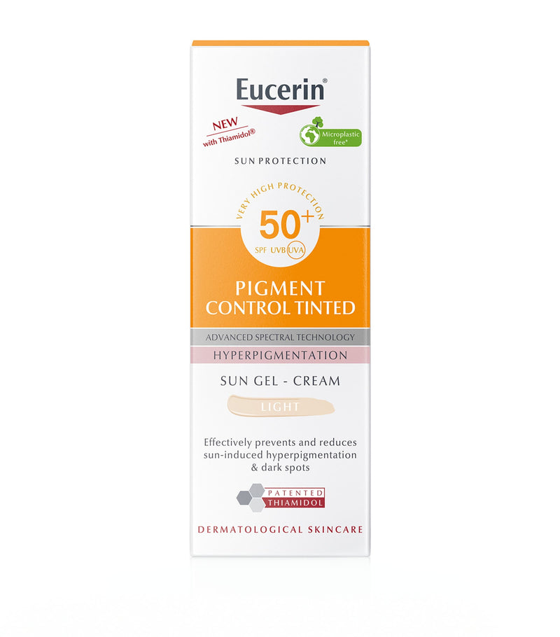 Eucerin Tinted Light SPF50 Day Cream 50ml - British product
