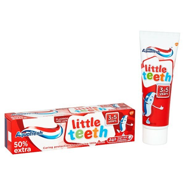 Aquafresh Kids Toothpaste, Little Teeth 3-5 Years 75ml GOODS Superdrug   