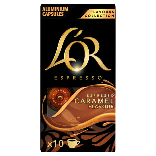 L'OR Espresso Caramel Flavour Coffee Capsules x10 GOODS Sainsburys   