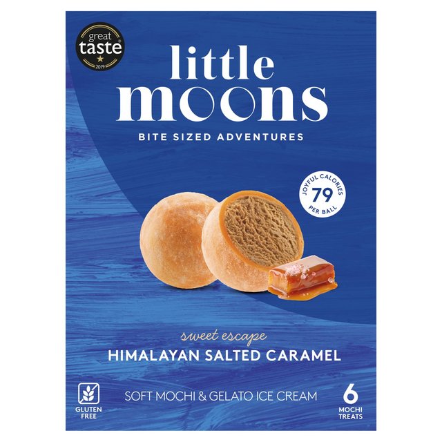 Little Moons Salted Caramel Mochi Ice Cream   6 x 32g