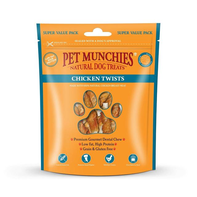 Pet Munchies Chicken Twists   290g