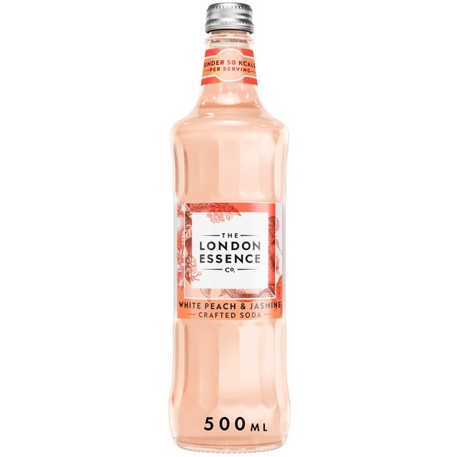 London Essence Co. White Peach & Jasmine Soda   500ml GOODS M&S   