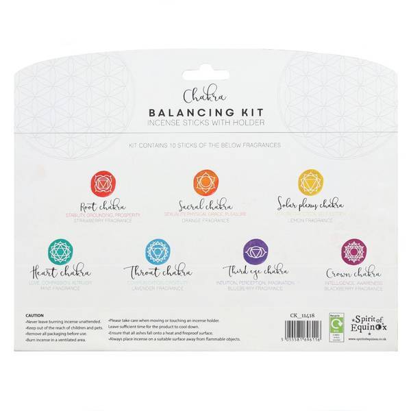Something Different incense balancing kit pack of 7 (British brand)