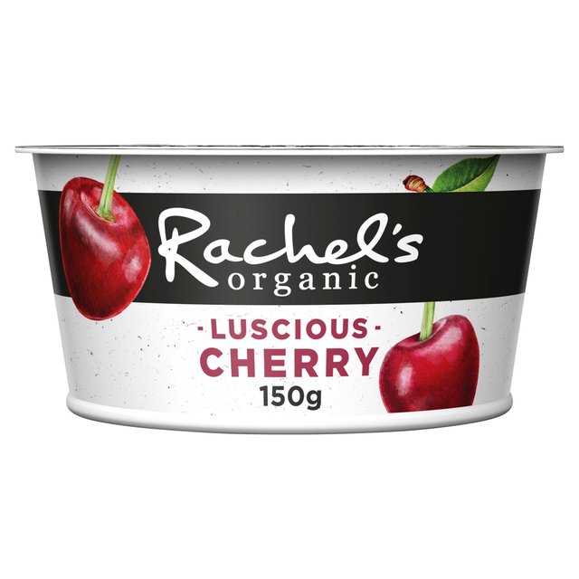 Rachel's Organic Yog Thick & Creamy Forbidden Cherry   150g GOODS M&S   