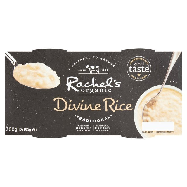 Rachel's Organic Traditional Divine Rice Pots   2 x 150g