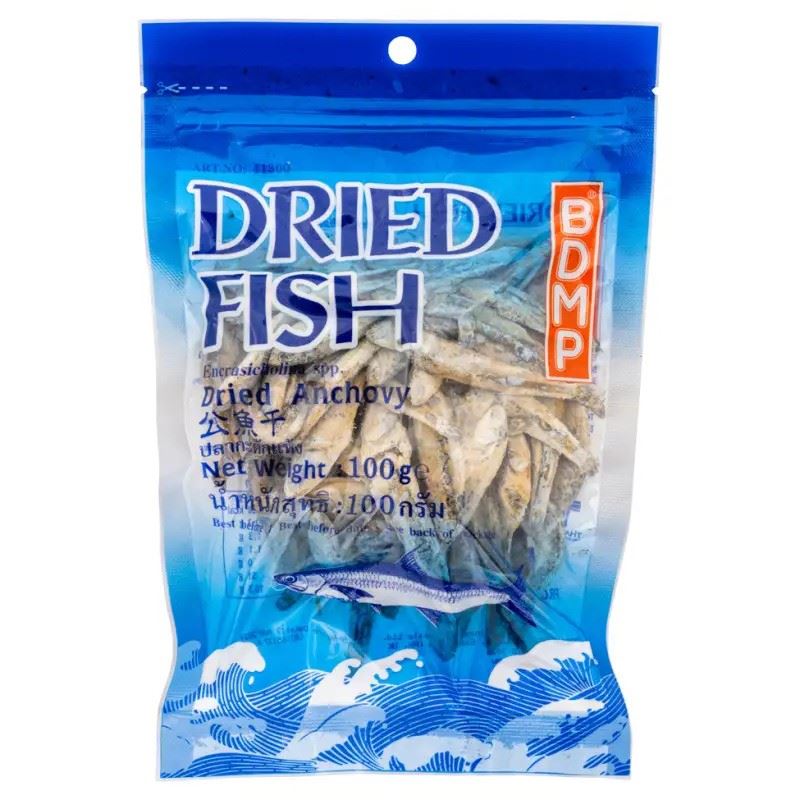 BDMP dried anchovy for soups and stews (British brand)