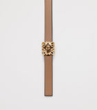 LOEWE reversible Bombe Anagram belt 1cm calfskin leather (British brand)
