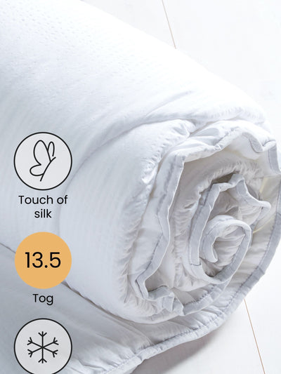 Next Sleep In Silk 13.5 Tog Duvet- Buy online at McGrocer