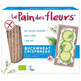 Le Pain Des Fleurs Organic Buckwheat No Added Salt or Sugar Crispbread   150g GOODS M&S   