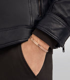 Bvlgari B.zero1 rose gold diamond bangle, imported from the UK