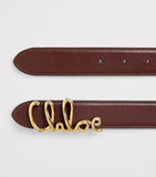 Chloé Iconic calfskin belt 3cm (British brand)