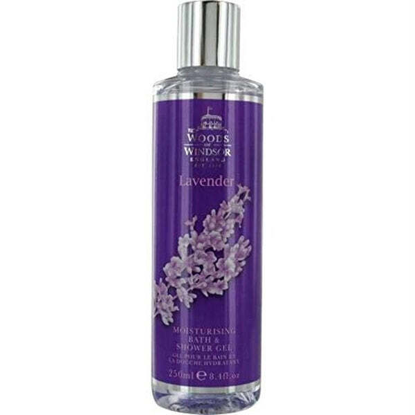 Woods of Windsor lavender bath and shower gel 250ml (British brand)
