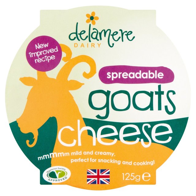 Delamere Dairy Spreadable Goats Cheese   125g GOODS M&S   